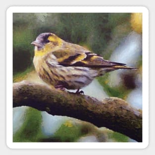 Cape Canary painting Magnet